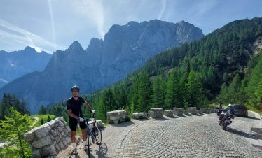 Vršič Pass Slovenia cycling trips