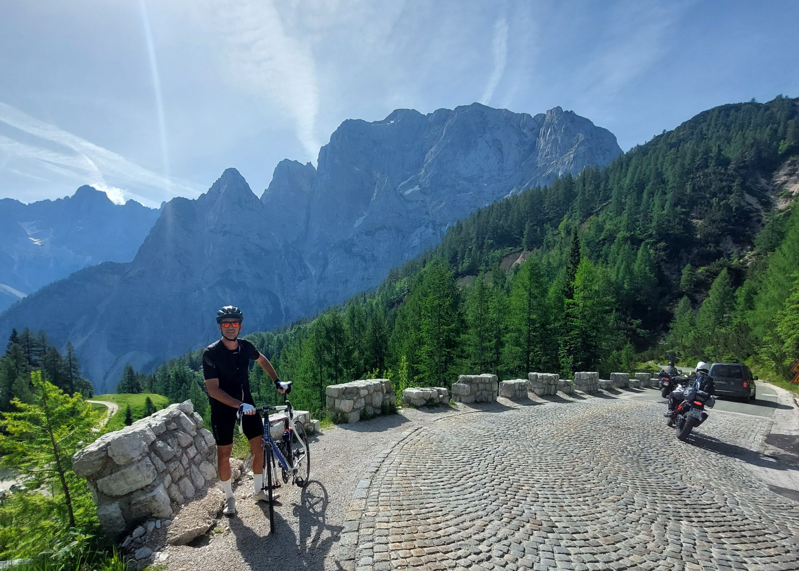 Vršič Pass Slovenia cycling trips