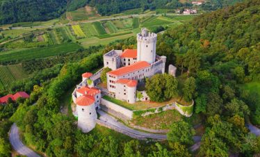 Rihemberk castle, Cycling cross the Alps to the Slovenian Coast